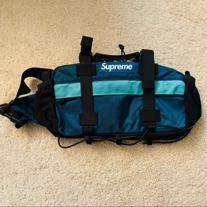 Supreme waist bag Teal